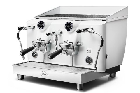 Ekspres kolbowy 2-grupowy Lollo biały gastronomiczny 4 kW Resto Quality Lollo 2GR White