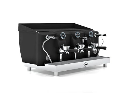 Ekspres kolbowy 3-grupowy Lollo czarny gastronomiczny 5 kW Resto Quality Lollo 3GR Black