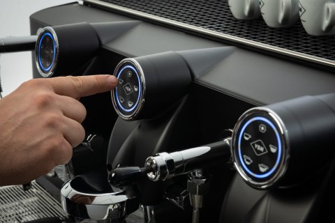 Ekspres kolbowy 3-grupowy Lollo stalowy gastronomiczny 5 kW Resto Quality Lollo 3GR Steel