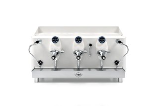 Ekspres kolbowy 3-grupowy Lollo biały gastronomiczny 5 kW Resto Quality Lollo 3GR White