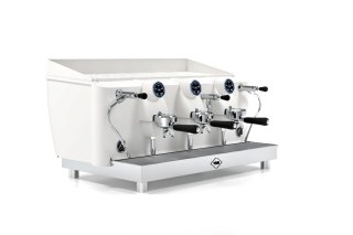 Ekspres kolbowy 3-grupowy Lollo biały gastronomiczny 5 kW Resto Quality Lollo 3GR White