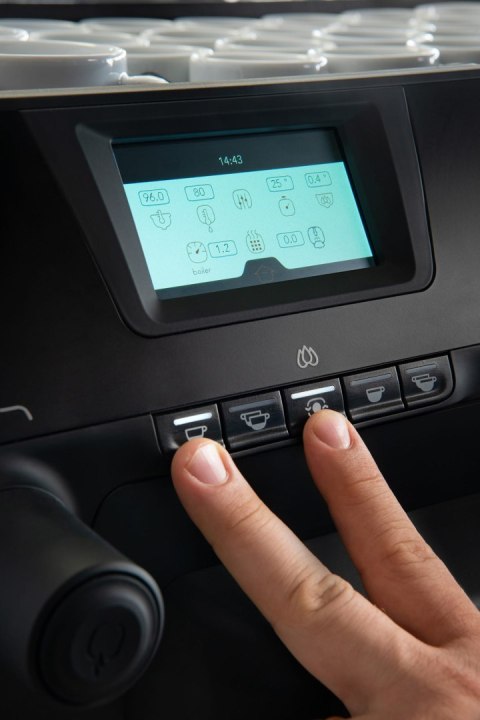 Ekspres kolbowy Tecnique 2B 2-grupowy czarny system PID Resto Quality Tecnique 2B 2GR Black