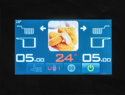 Frytownica automatyczna elektryczna filtr oleju ekran dotykowy Resto Quality RQ.PLS.ODFE.010