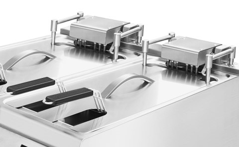 Frytownica automatyczna elektryczna filtr oleju 2x 25l 60 kW Resto Quality RQ.PLS.ODFE.020