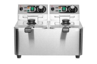 Frytownica elektryczna podwójna gastronomiczna 2x 4 l 5 kW Resto Quality RQF4L2