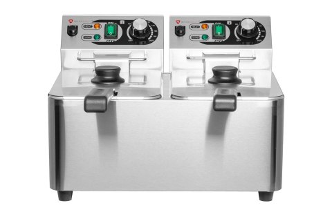 Frytownica elektryczna podwójna gastronomiczna 2x 4 l 5 kW Resto Quality RQF4L2