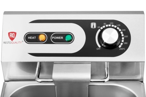 Frytownica elektryczna pojedyncza gastronomiczna 8 l 3 kW Resto Quality RQF8L