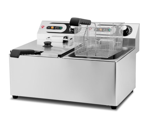 Frytownica elektryczna podwójna gastronomiczna 2x 8 l 6 kW Resto Quality RQF8L2