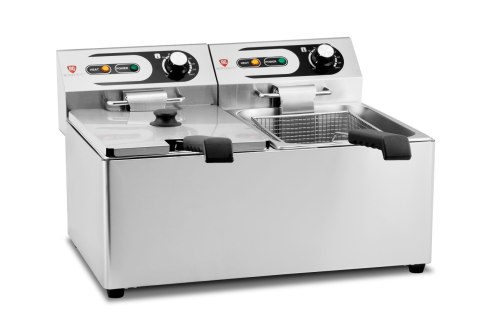 Frytownica elektryczna podwójna gastronomiczna 2x 8 l 6 kW Resto Quality RQF8L2
