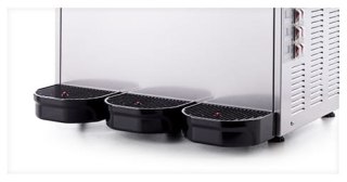 Granitor do sorbetów slush shake 3x12l gastronomiczny żółty Resto Quality SLUSH36.Y