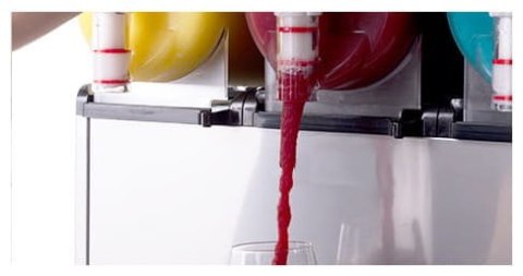 Granitor do sorbetów slush shake 3x12l gastronomiczny stalowy Resto Quality SLUSH36.I