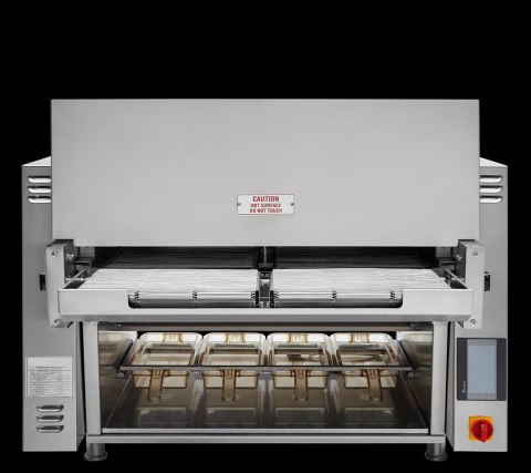 Grill taśmowy automatyczny 2-taśmowy 27 kW 300-500°C Resto Quality SET3200L