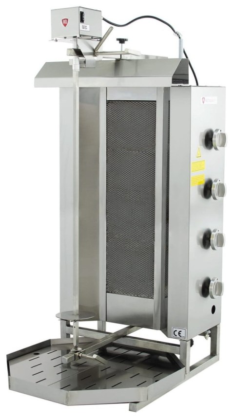 Opiekacz gazowy do kebaba 4 palniki wsad do 60 kg Resto Quality RQ32464