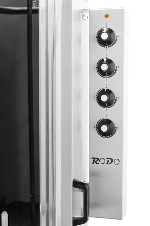 Kebab automatyczny elektryczny 4 palniki wsad 80 kg Resto Quality RODO4E