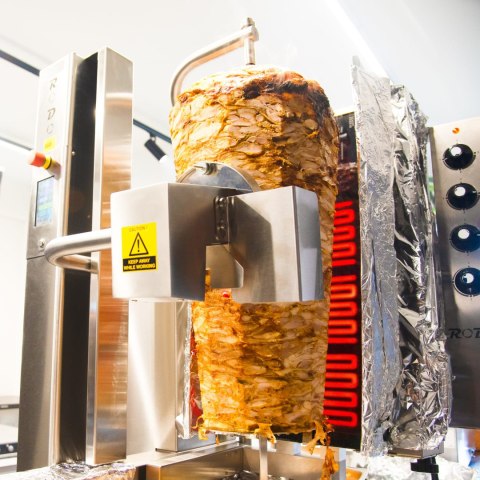 Kebab automatyczny elektryczny 4 palniki wsad 80 kg Resto Quality RODO4E