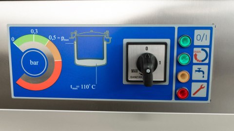 Kocioł warzelny elektryczny automatyczne napełnianie 30 kW 200 l Resto Quality RQLF-201E