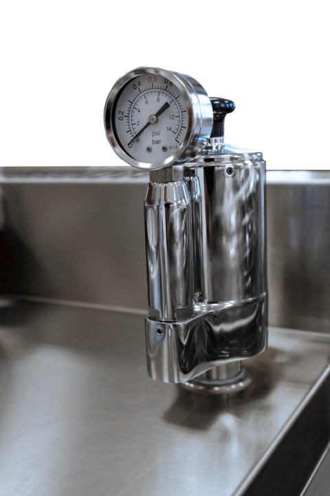 Kocioł warzelny gazowy grzanie pośrednie opcja mieszadła 14,5 kW 100 l Resto Quality RQLR-102G