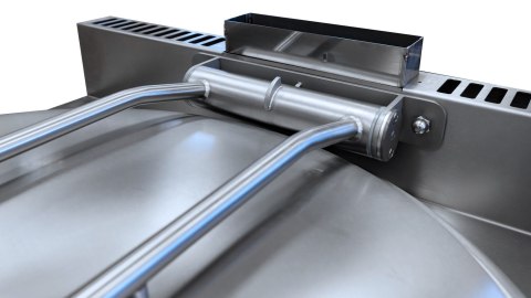 Kocioł warzelny gazowy grzanie pośrednie opcja mieszadła 19 kW 150 l Resto Quality RQLR-152G