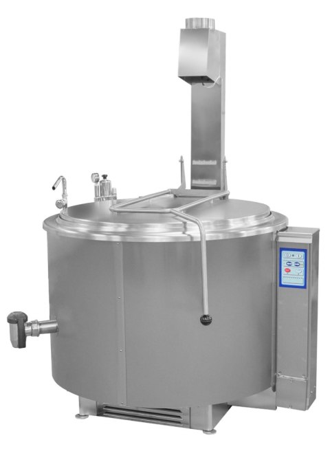 Kocioł warzelny gazowy grzanie pośrednie opcja mieszadła 48 kW 300 l Resto Quality RQK-401GR