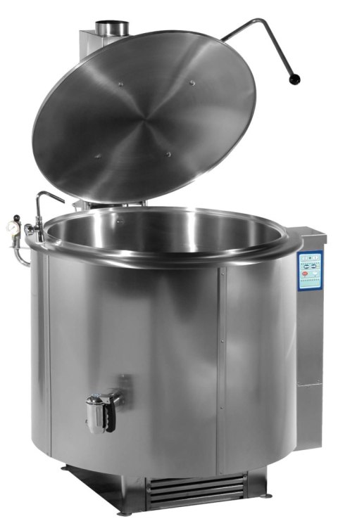 Kocioł warzelny gazowy grzanie pośrednie opcja mieszadła 48 kW 300 l Resto Quality RQK-401GR