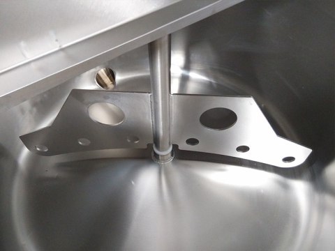 Kocioł warzelny gazowy ekran dotykowy opcja mieszadła 48 kW 400 l Resto Quality RQK-405GR