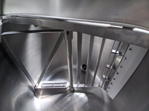 Kocioł warzelny gazowy ekran dotykowy opcja mieszadła 48 kW 500 l Resto Quality RQK-505GR