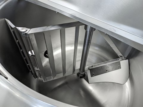 Kocioł warzelny gazowy ekran dotykowy opcja mieszadła 48 kW 500 l Resto Quality RQK-505GR