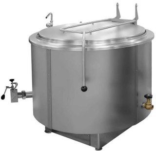 Kocioł warzelny parowy grzanie pośrednie opcja mieszadła 500 l Resto Quality RQK-501NR