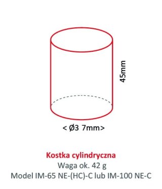 Kostkarka Hoshizaki 55 kg/24h kostka cylinder chłodzona powietrzem Resto Quality IM-65NE-HC-C