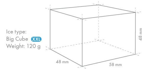 Kostkarka Hoshizaki 65 kg/24h UVC pompa spustowa kostka duża Resto Quality IM-65PE-E-LM
