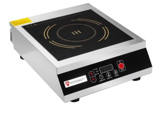 Kuchenka indukcyjna pojedyncza gastronomiczna moc 3,5 kW Resto Quality RQIC-35A