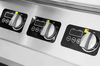 Kuchnia indukcyjna 6-palnikowa 21 kW podstawa otwarta linia 900 Resto Quality RQ.PLS.9IND030