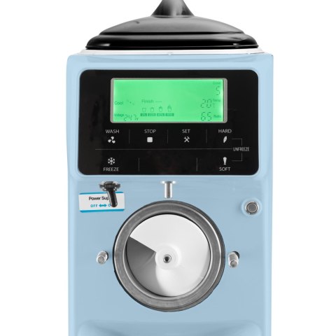 Maszyna do lodów włoskich niebieska gastronomiczna 6l Resto Quality RQ16E-B
