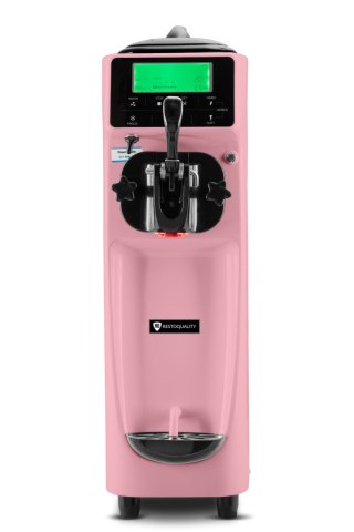 Maszyna do lodów włoskich różowa gastronomiczna 6l Resto Quality RQ16E-P