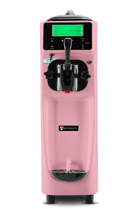 Maszyna do lodów włoskich różowa gastronomiczna 6l Resto Quality RQ16E-P