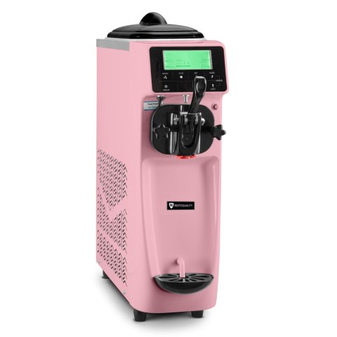 Maszyna do lodów włoskich różowa gastronomiczna 6l Resto Quality RQ16E-P