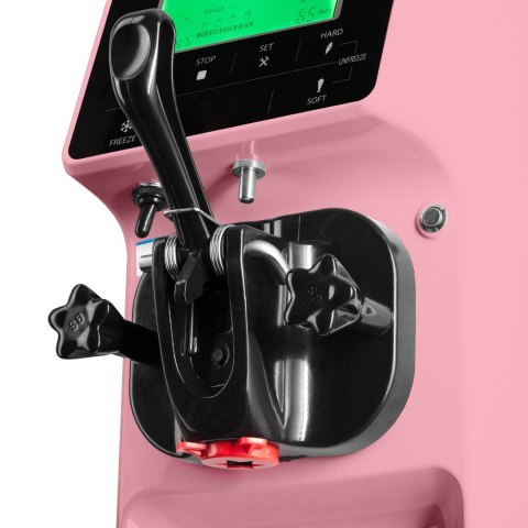 Maszyna do lodów włoskich różowa gastronomiczna 6l Resto Quality RQ16E-P