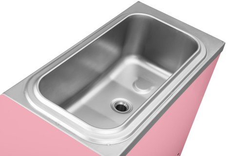 Maszyna do lodów włoskich różowa gastronomiczna 6l Resto Quality RQ16E-P