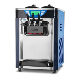 Maszyna do lodów włoskich soft niebieska chłodzenie nocne 2x6 l Resto Quality RQBJ188S-B