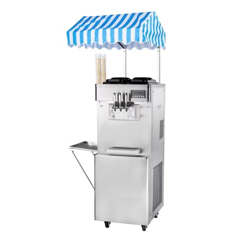 Automat do lodów włoskich 2 smaki + mix pompa napowietrzająca 2x13 l Resto Quality RQMG33