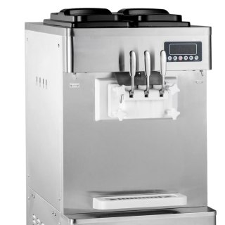 Automat do lodów włoskich 2 smaki + mix pompa napowietrzająca 2x13 l Resto Quality RQMG33