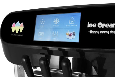 Maszyna do lodów włoskich soft 2 smaki + mix chłodzenie nocne Resto Quality RQ369C