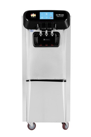 Maszyna do lodów włoskich soft 2 smaki + mix wolnostojąca 2x8 l Resto Quality RQ369NC