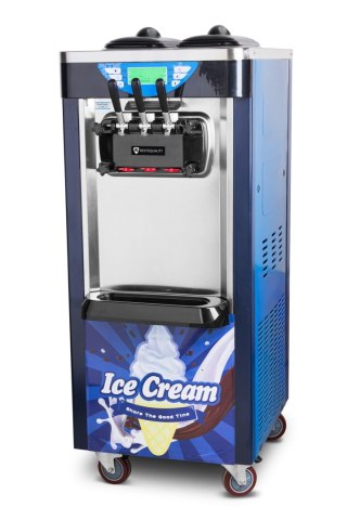 Maszyna do lodów włoskich soft niebieska chłodzenie nocne 2x6l Resto Quality RQ208C-B