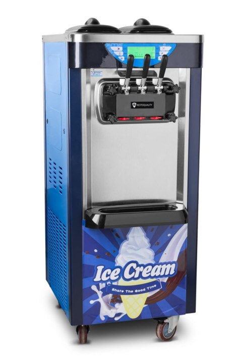Maszyna do lodów włoskich soft niebieska chłodzenie nocne 2x6l Resto Quality RQ208C-B