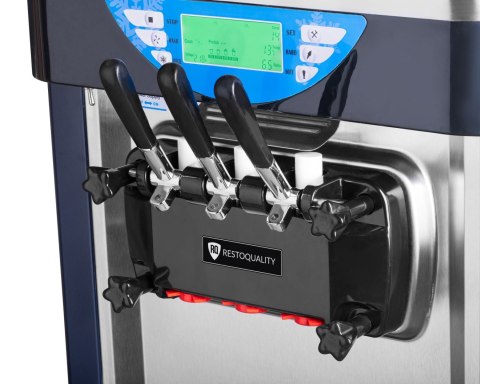 Maszyna do lodów włoskich soft niebieska chłodzenie nocne 2x6l Resto Quality RQ208C-B