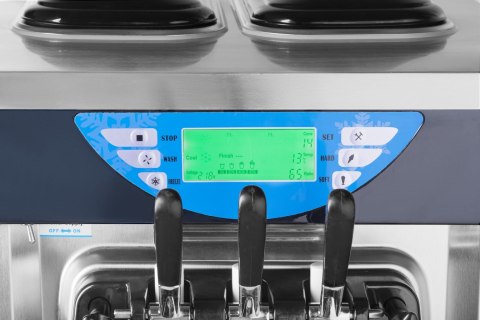 Maszyna do lodów włoskich soft niebieska chłodzenie nocne 2x6l Resto Quality RQ208C-B