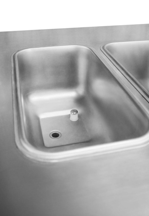 Maszyna do lodów amerykańskich świderków 2x7 l 3,2 kW 400 V Resto Quality RQICM325S