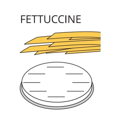 Matryca do makaronu Fettuccine 8 mm do PF15E i MPF1.5N Resto Quality ACTRMPF14