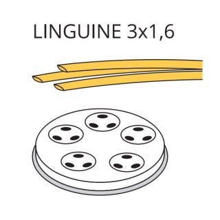 Matryca do makaronu Linguine 3x1,6 mm do PF15E i MPF1.5N Resto Quality ACTRMPF49